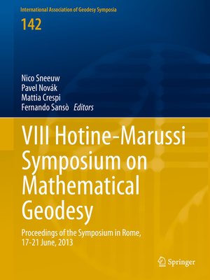 cover image of VIII Hotine-Marussi Symposium on Mathematical Geodesy
